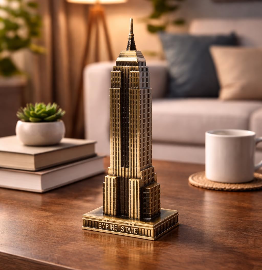 Empire State Building Miniature Statue – Premium Metal New York